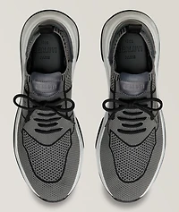 Shadow Knit And Leather Sneaker