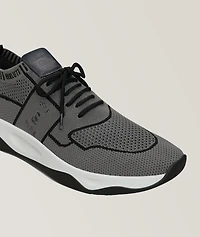 Shadow Knit And Leather Sneaker