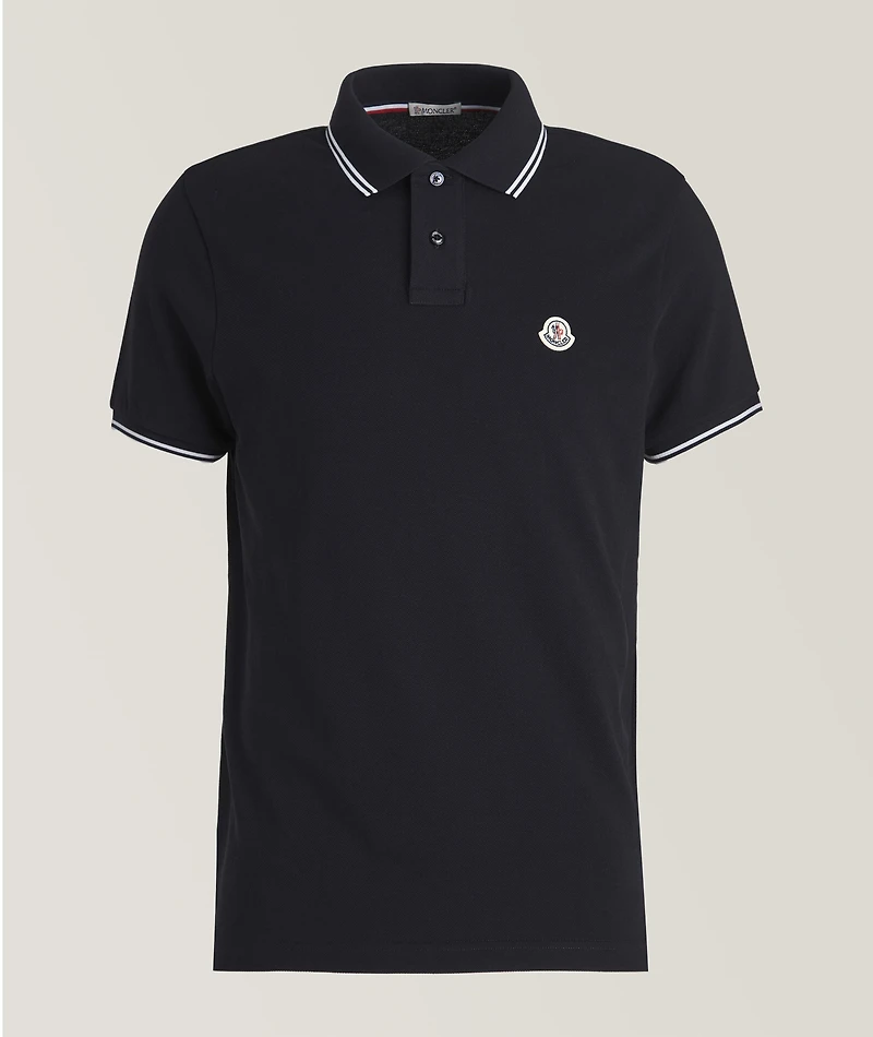 Piqué Cotton Knit Polo