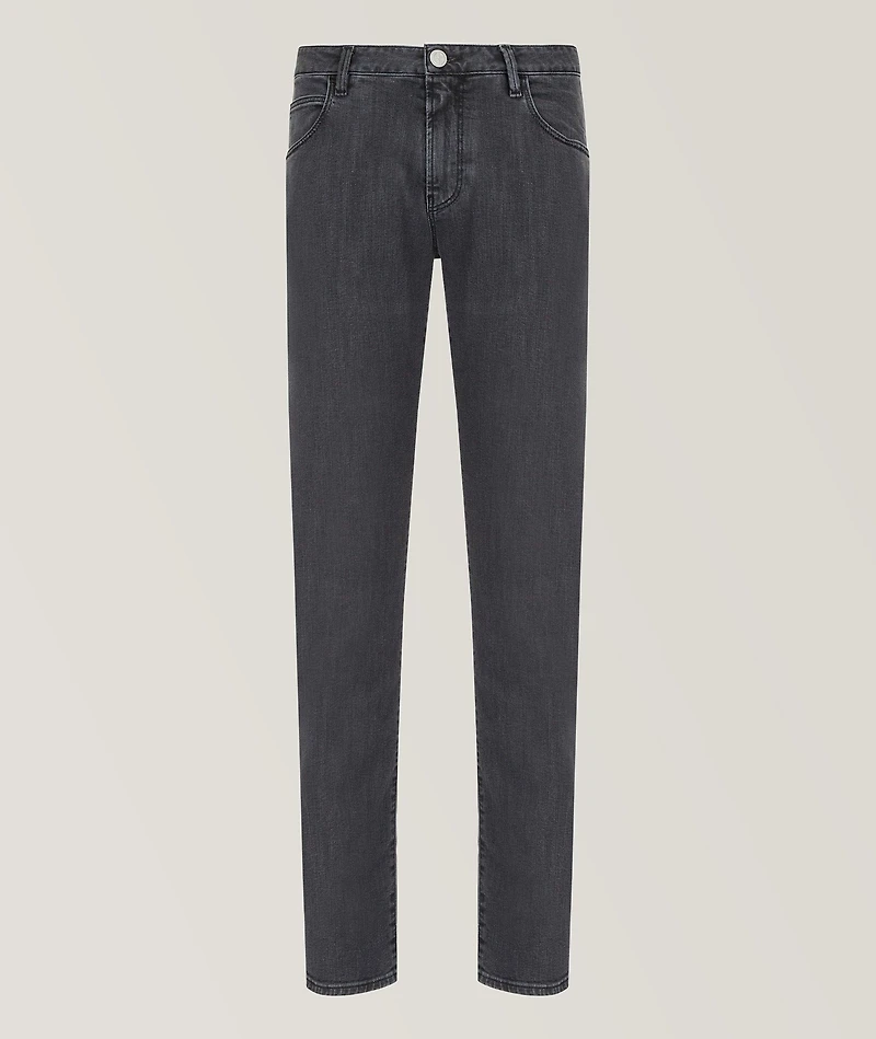 Slim-Fit Stretch-Cotton Jeans
