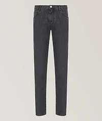 Slim-Fit Stretch-Cotton Jeans