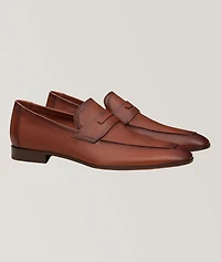 Lorenzo Kangaroo Leather Loafers