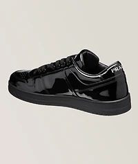 Downtown Shined Leather Sneakers