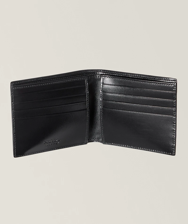 Saffiano Leather Bifold Wallet