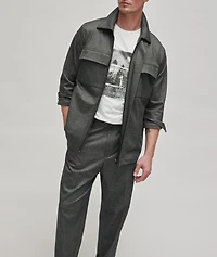 Speckled Twill Suit
