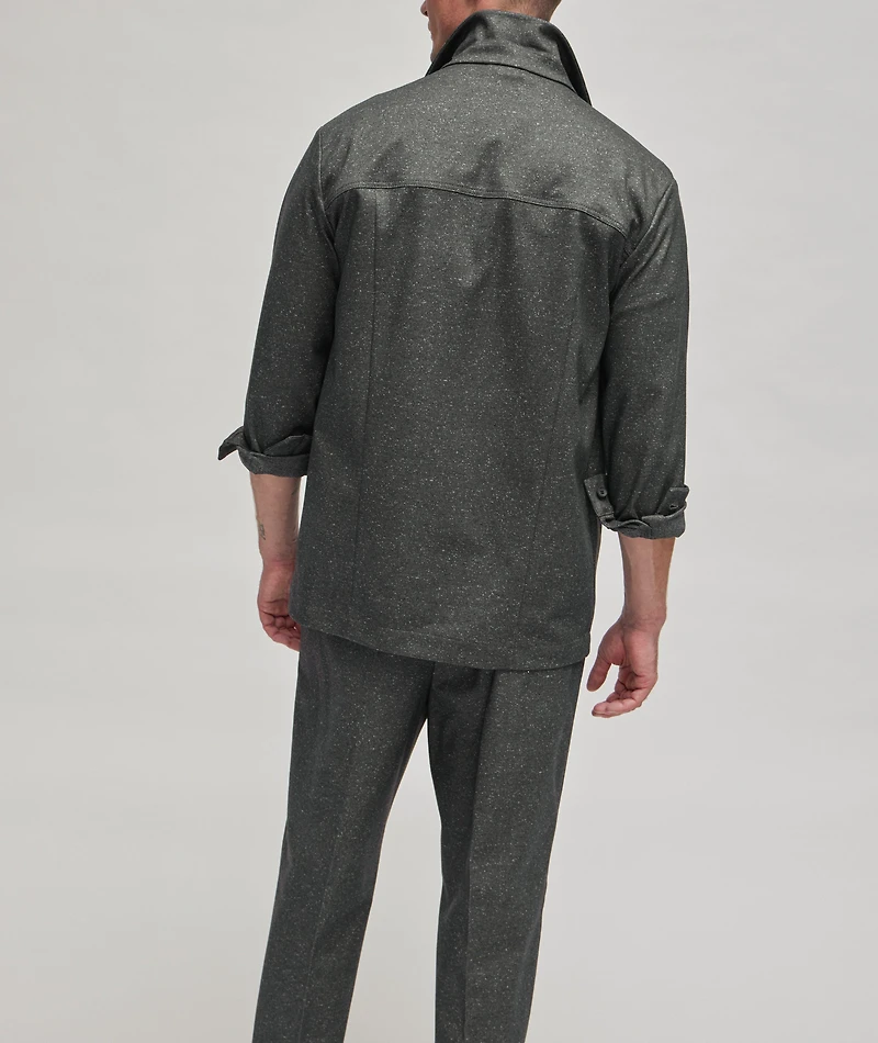Speckled Twill Suit