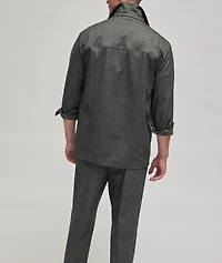 Speckled Twill Suit