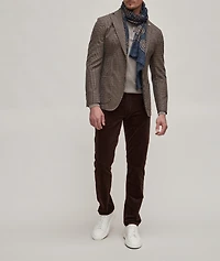 Long-Sleeve Virgin Wool Polo