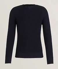 Ribbed Virgin Wool Sweater