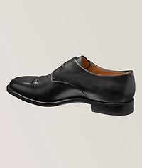 Equilibre Leather Stitch Cutout Double Monkstraps