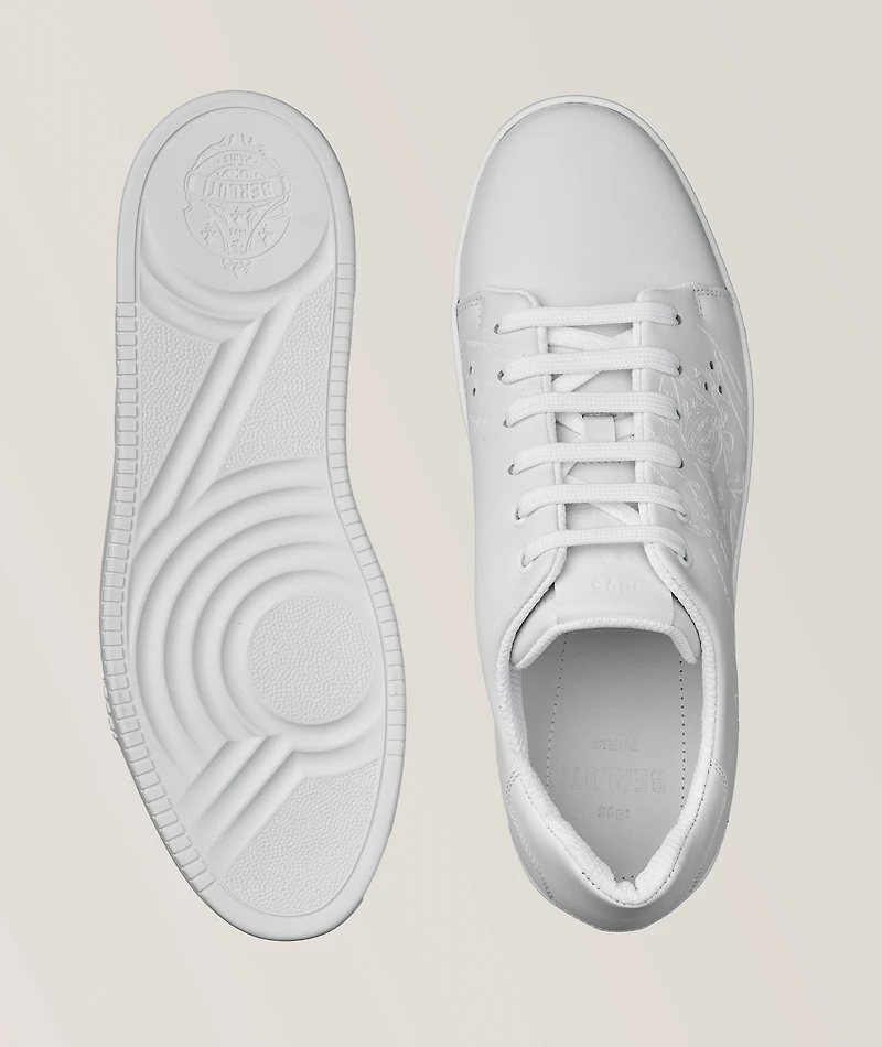 Playtime Scritto Leather Sneakers