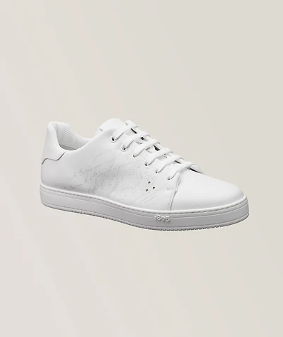 Playtime Scritto Leather Sneakers