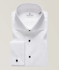 Formal James Bond Solid Dress Shirt