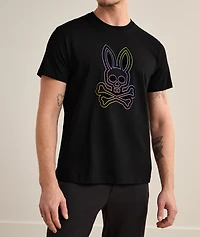 Colton Graphic Cotton Velvet Logo T-Shirt