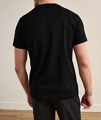 Colton Graphic Cotton Velvet Logo T-Shirt