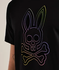 Colton Graphic Cotton Velvet Logo T-Shirt