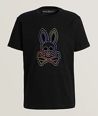 Colton Graphic Cotton Velvet Logo T-Shirt