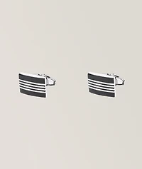 Enamel Rectangle Cufflinks