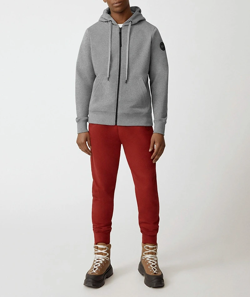 Black Label Huron Full-Zip Hooded Sweater