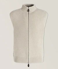 Cotes Perlees Virgin Wool Vest