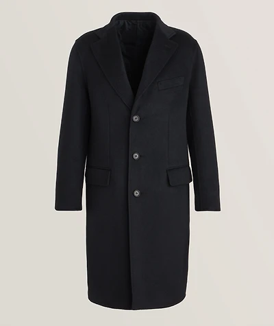 Brushed Cashmere Overcoat