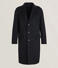 Brushed Cashmere Overcoat