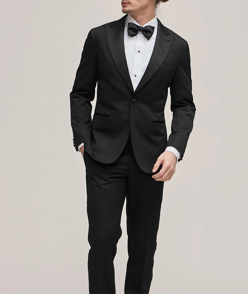 Super 160's Wool Policleto Tuxedo