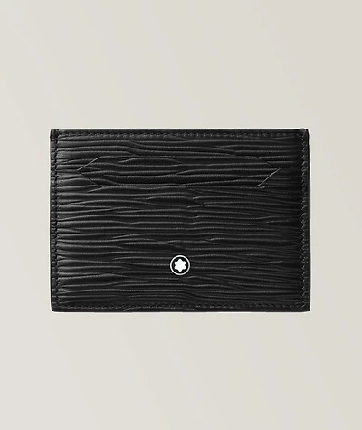 Meisterstück Textured Leather Card Holder 