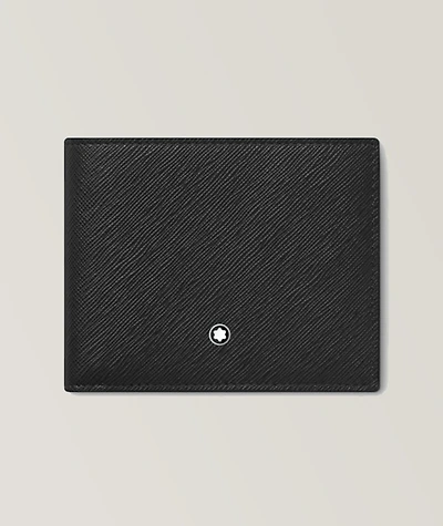 Sartorial Saffiano Leather Bifold Wallet