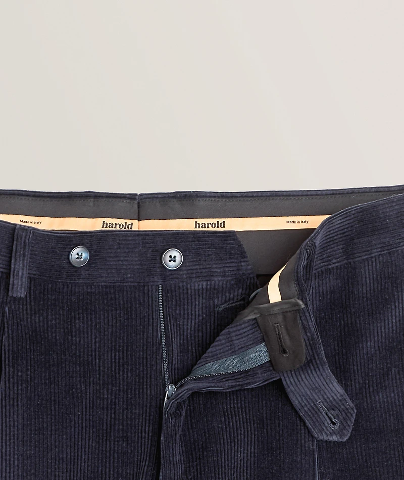 Corduroy Drago Mill Cotton-Virgin Wool Pants