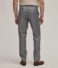 Virgin Wool-Cashmere Dress Pants
