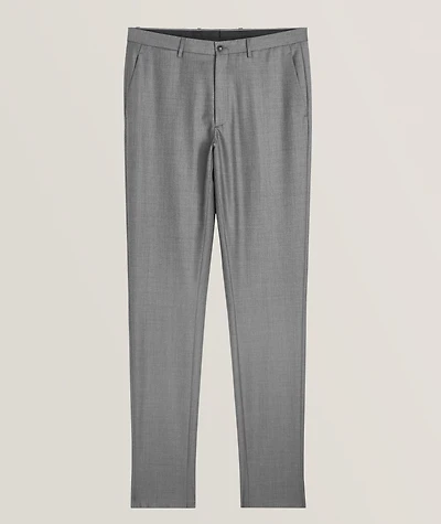 Virgin Wool-Cashmere Dress Pants