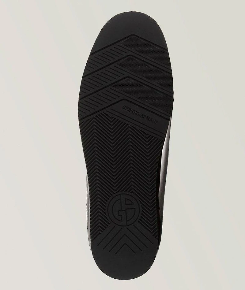 Grained Deerskin Leather Chelsea Boots