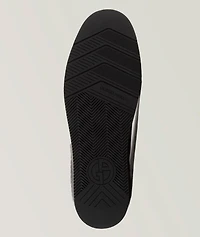 Grained Deerskin Leather Chelsea Boots