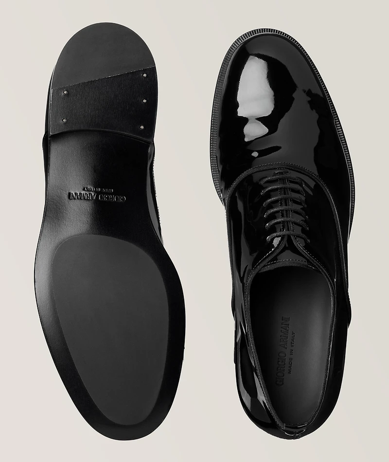 Patent Leather Derbies