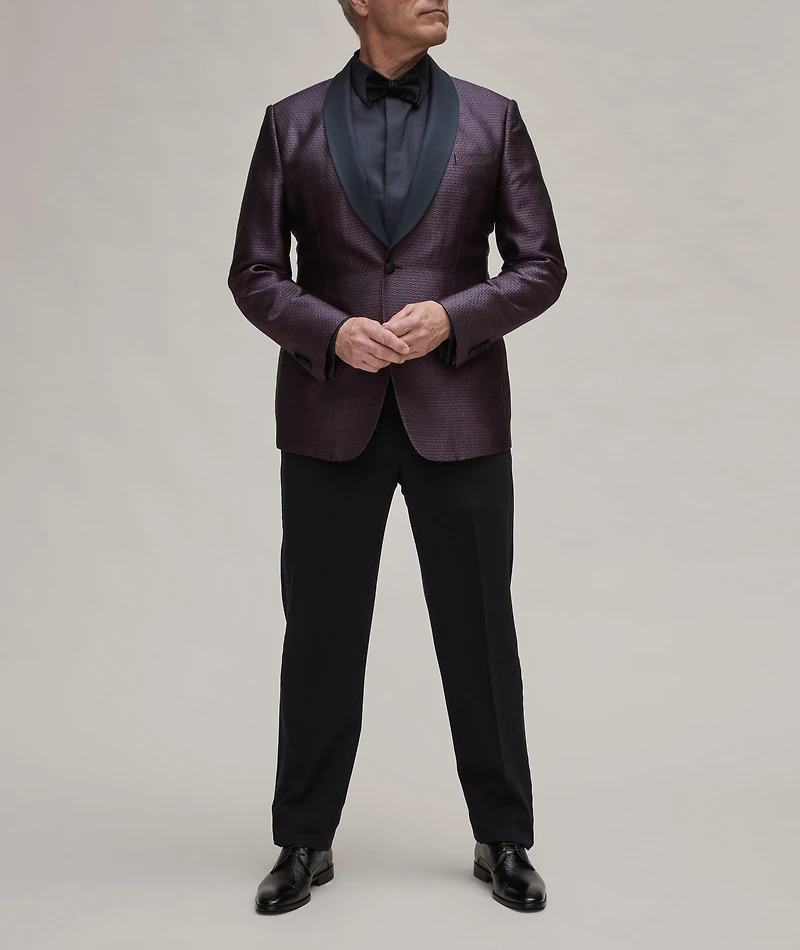 Pleated Front Tuxedo Shirt