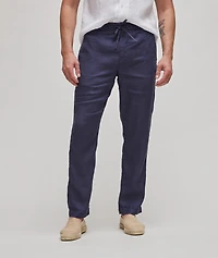 Oscar Linen-Cotton Chinos
