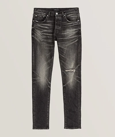 P001 2-Year Worn Distressed Jeans