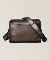 Soft Grained Leather Journalier Bag