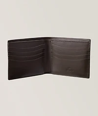 Makore Scritto Leather Bifold Wallet