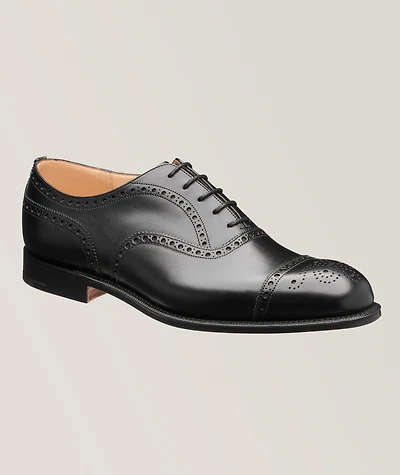 Diplomat Leather Cap-Toe Oxfords