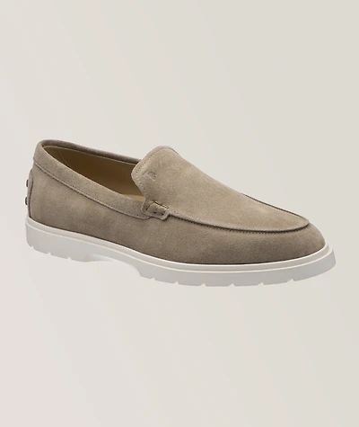 Suede Loafers