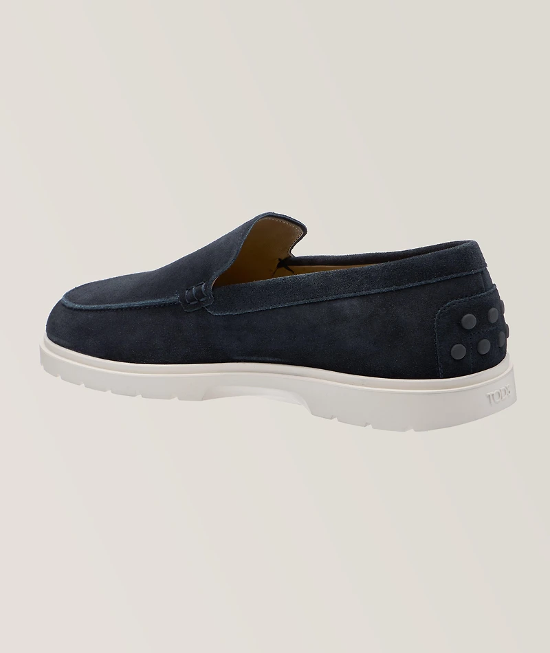 Suede Loafers