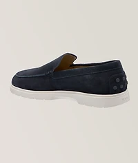 Suede Loafers