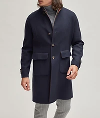 Reversible Wool Overcoat