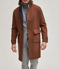 Reversible Wool Overcoat
