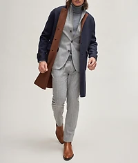 Reversible Wool Overcoat