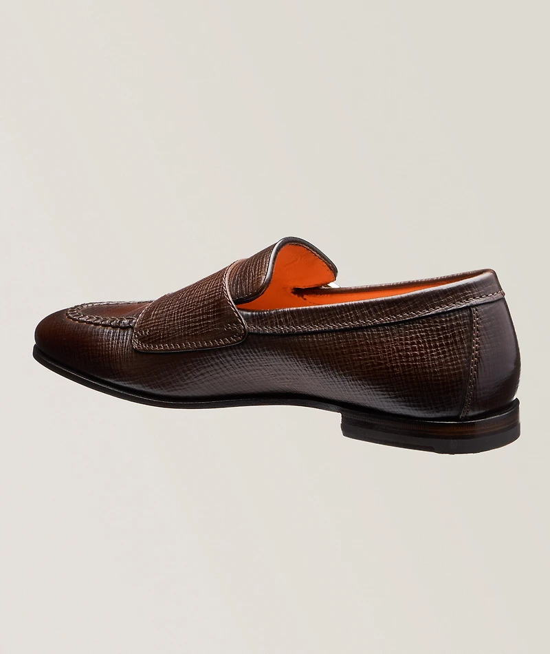 Carlos Cross Hatch Double Monkstraps