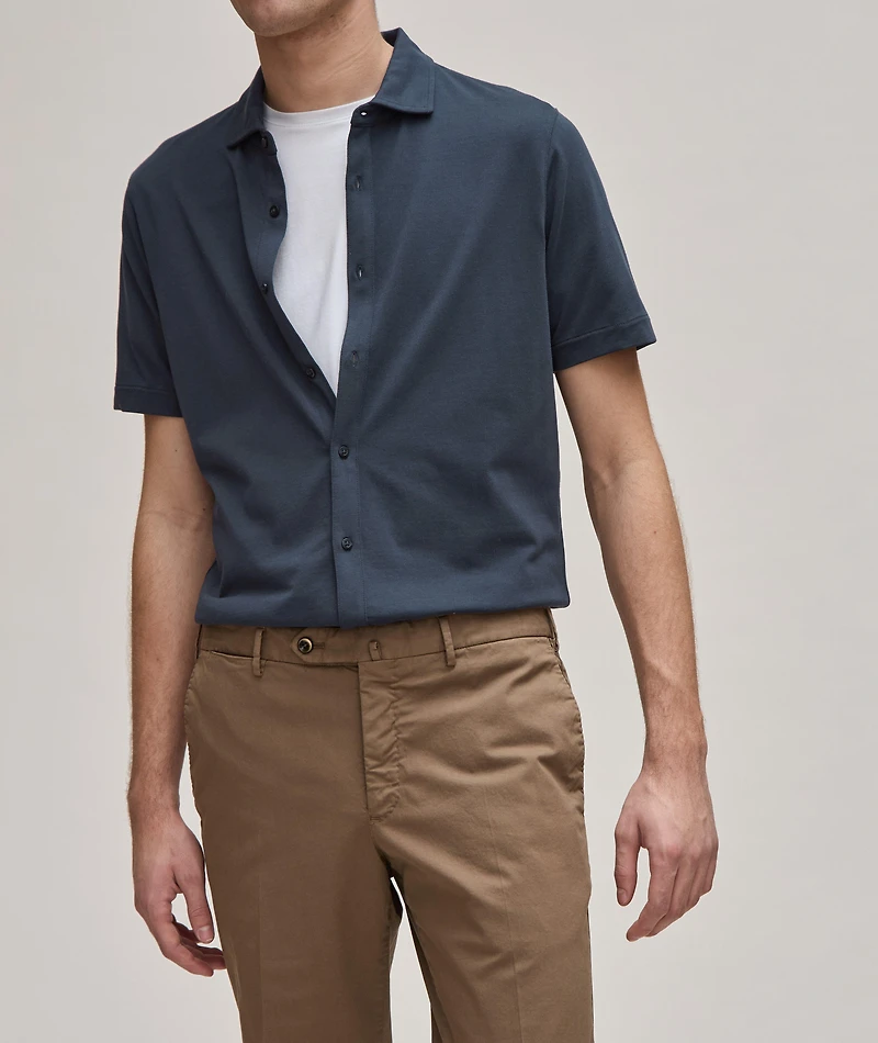 Icon Pima Cotton-Stretch Shirt
