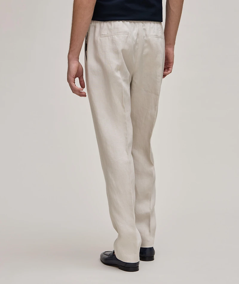 Wool-Polyamide Drawstring Pants